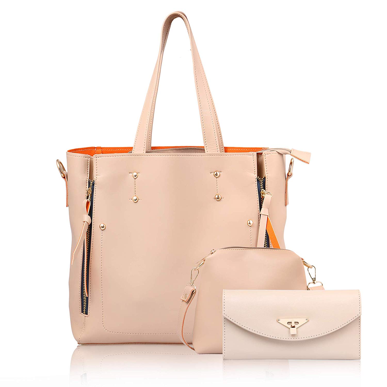 WOMEN MARKS (CREAM) HANDBAG Loot Deal The Baap of Loot