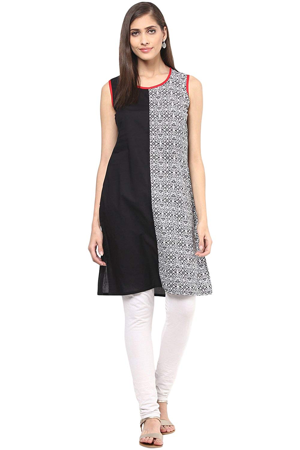 Pantaloons Women's Straight Fit Kurta Loot Deal shopping offers