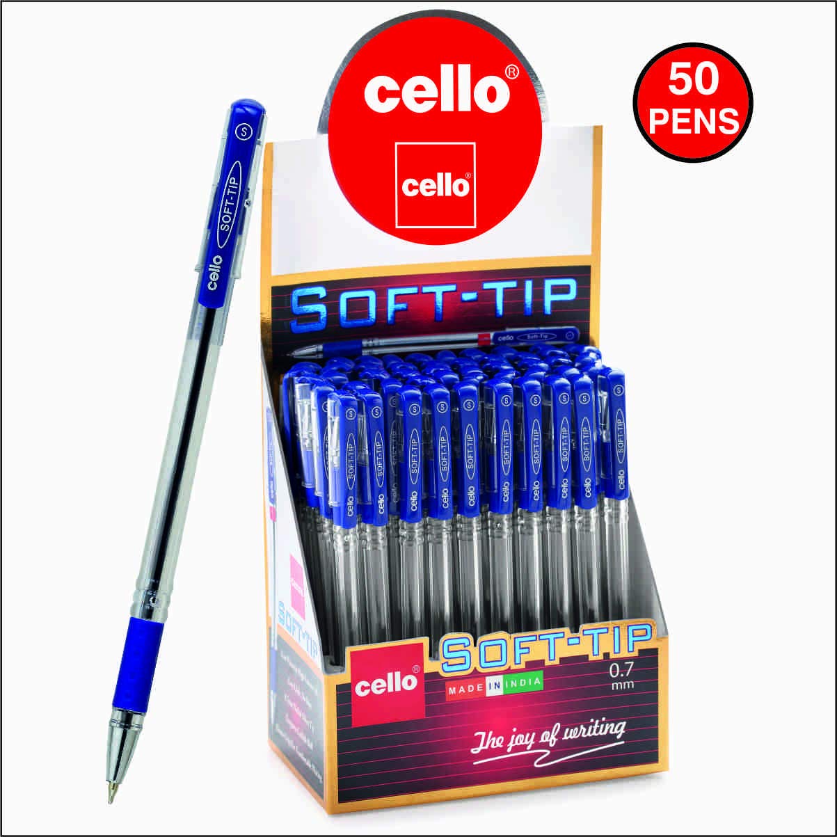 Cello Pens Export Pack 50 SoftTip Ballpen Loot Deal shopping offers