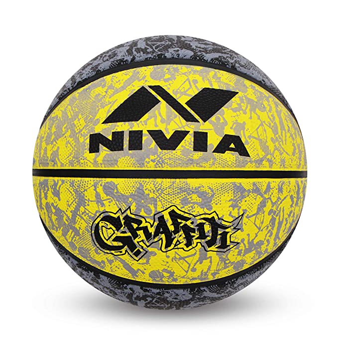 Nivia Graffiti Basketball - Size: 7 : Loot Deal | online offers
