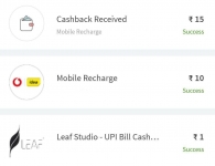 Working Fine Loot Fast get 15 by 10 recharge by freecharge