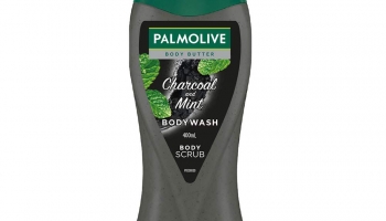 Palmolive Charcoal & Mint Body Wash, 400 ml