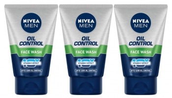 Latest Offer on Nivea Oil Control Face Wash (Pack of 3) – 55% Off