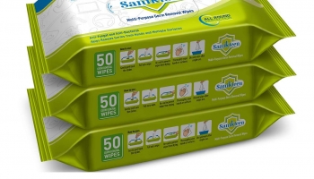 Great Offer on Sanikleen Multi-Purpose Wipes, Pack of 3 – 70% Off
