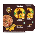 TATA Q Heat to Eat, Hot & Spicy Noodles, 2 x 280g Loot Deal