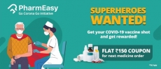 PharmEasy Offer – Flat Rs 150 on Rs.1500 via HDFC Bank bank cards