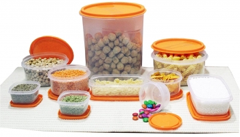Princeware Plastic Container Set, 10-Pieces Great Deal