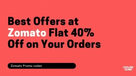 Zomato : Flat 40% Off on Your Orders