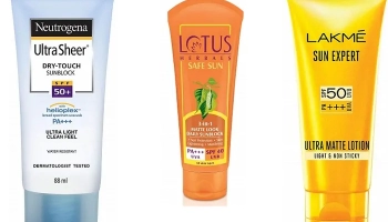 10 Most Effective Sunscreen Lotion for all Skin Type