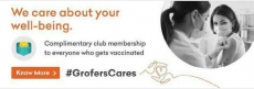 Grofers — Complimentary Club Membership to everyone who gets vaccinated