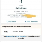 Offer : get upto 500 Cashback on Amazon UPI & pantry loot