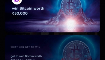Cred bitcoin offer : Win bitcoin worth ₹50,000 by BITBNS
