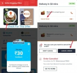 Paytm Swiggy  free cashback Tricks : Earn Rs.30 Cashback For Free!