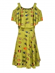Aarika Girls’ Knee-Long Dress