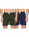 ABOF Men’s Regular Fit Shorts (Pack of 2)