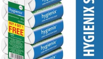 Best Offer in Hygienix Anti- Bacterial Soap (Buy 4 Get 1 Free)