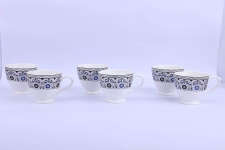 Anwaliya Floral Tea Cups – 6 Pieces