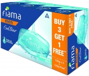 (Best) Fiama Men Refreshing Pulse Gel Bar, 125g (Buy 3 Get 1 Free)