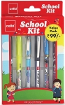Cello School Kit Pen Set (Pack of 6 items)