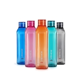 Cello Venice Plastic Bottle Set, 1 L, Set of 5