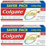 Colgate Total Advanced Health Anticavity Toothpaste – 185 g (Pack of 2)