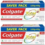 Colgate Total Advanced Health Anticavity Toothpaste – 185 g (Pack of 2)