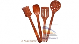Cooking Spoons for Non-Stick Utensils – Set of 4