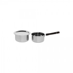 Cookware Pot with Lid and Sauce Pan – Set of 3