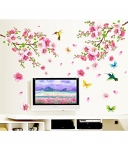 Decals Design ‘Flowers Branch’ Wall Sticker