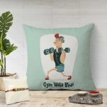 Designer Cushion, Chawal Roli Pack, Rakhi Set