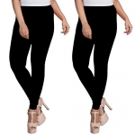 ESSEMM Women’s Cotton Leggings Combo Offer Pack of 2
