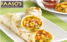 Faasos : Get 60% Off Upto Rs.120 on minimum order of Rs.199