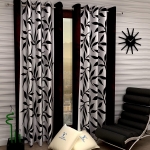 Fashion String 2 Pieces Window Curtain, 5 feet