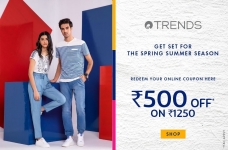 Ajio Loot : Get Flat Rs.500 OFF On Jeans (Min. Cart Value Rs.1250).