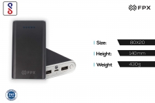 FoxProx FX-104-9 10400mAH Lithium Ion Power Bank