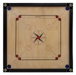 Gencliq Wooden Carrom Board, 26×26 Inches