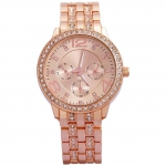 Geneva Platinum Analog Women’s Watch