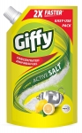 Giffy Lemon & Active Salt  Dish Wash, 1000ml