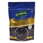 Happilo Premium Afghani Seedless Black Raisins, 250g