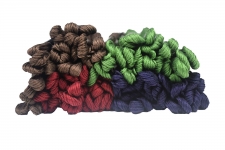 iCraft Hand Embroidered Cotton Thread Skeins Set (Pack of 100)