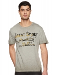 John Players Men’s Printed Slim Fit T-Shirt