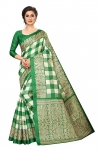 Khadi Silk Saree with blouse piece