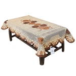Kuber Industries Floral Cotton 4 Seater Centre Table Cover