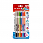 Luxor Carioca Bi-Color_Conical_Dual Felt Tip Color 6