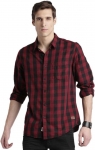 Men Checkered Regular Fit Casual Shirt