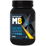 MuscleBlaze Raw Whey Protein – 2.2 lb/ 1 kg, 33 Servings