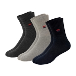 NAVYSPORT Men’s Cotton Athletic Socks, Pack of 3