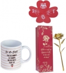 NEXT Artificial Flower, Mug, Greeting Card Gift Set