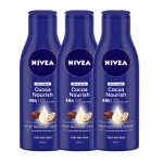 NIVEA Cocoa Nourish Oil In Lotion (Pack Of 3)