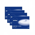NIVEA Soap, Creme Care, 125g (Pack of 4)